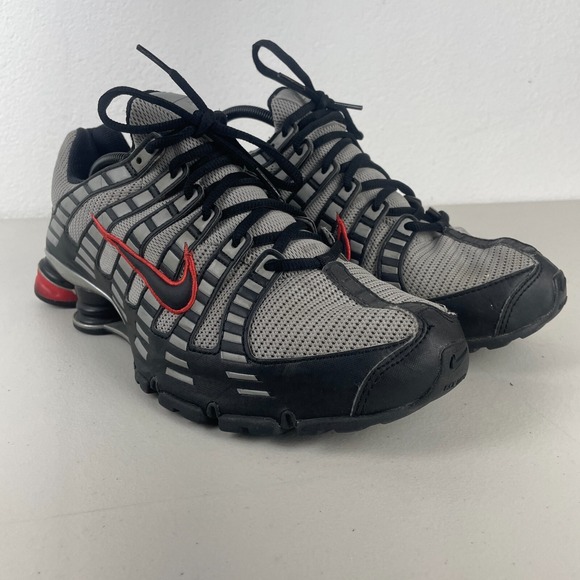 Nike Other - Vintage Nike Shox TL Mens 12 Black Metallic Silver Varsity Red 313827-005 Rare